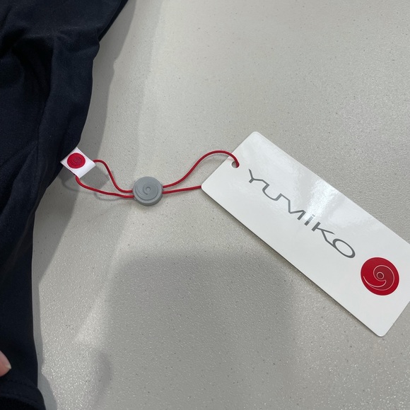 NWT Yumiko Leotard Erica Nylon Black Size Medium or Small or XS - Picture 2 of 13